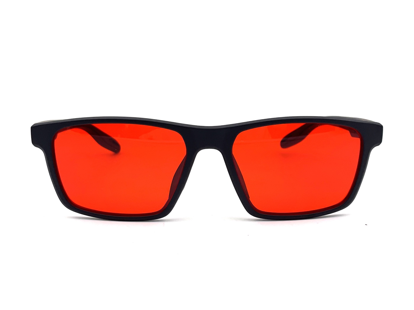 Lente rojo con montura negra NB LUX
